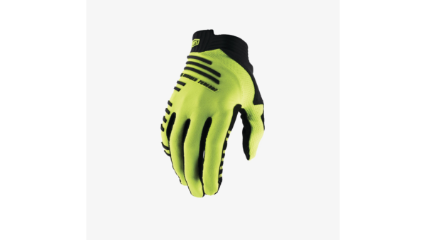 Gants 100% R-Core – Fluo Jaune (Taille LG)