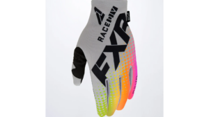 Gants Motocross FXR YTH Pro-Fit – Grey/Sherbert (Taille M)