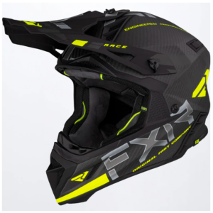 CASQUE FXR HELIUM CARBONE HIVIS CHARBON TAILLE M