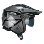 CASQUE JET CGM RUSH RACE GRAPHITE NOIR